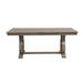 Vermillion Dining Table in Gray 5442-96* - U&U Home Budget Furniture (Carteret, NJ)