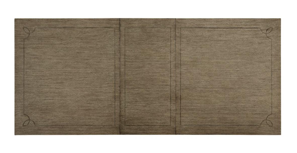 Vermillion Dining Table in Gray 5442-96* - U&U Home Budget Furniture (Carteret, NJ)