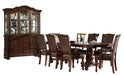 Lordsburg Buffet and Hutch in Brown Cherry 5473-50* - U&U Home Budget Furniture (Carteret, NJ)