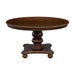 Lordsburg Round Dining Table in Brown Cherry 5473-54* - U&U Home Budget Furniture (Carteret, NJ)