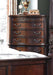 Deryn Park 6 Drawer Chest in Cherry 2243-9 - U&U Home Budget Furniture (Carteret, NJ)