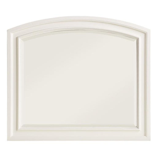 Laurelin Mirror in White 1714W-6 - U&U Home Budget Furniture (Carteret, NJ)