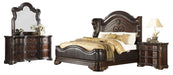 Royal Highlands Mirror in Rich Cherry 1603-6 - U&U Home Budget Furniture (Carteret, NJ)
