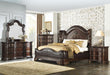 Royal Highlands Mirror in Rich Cherry 1603-6 - U&U Home Budget Furniture (Carteret, NJ)