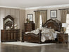 Catalonia Mirror in Cherry 1824-6 - U&U Home Budget Furniture (Carteret, NJ)