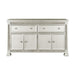 Bevelle Buffet in Silver 1958-55 - U&U Home Budget Furniture (Carteret, NJ)