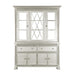 Bevelle Buffet with Hutch in Silver 1958-50-55 - U&U Home Budget Furniture (Carteret, NJ)
