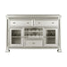 Bevelle Server in Silver 1958-40 - U&U Home Budget Furniture (Carteret, NJ)