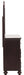 Marston 7 Drawer Dresser in Dark Cherry 2615DC-5 - U&U Home Budget Furniture (Carteret, NJ)