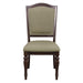 Marston Side Chair in Dark Cherry (Set of 2) - U&U Home Budget Furniture (Carteret, NJ)