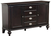 Marston Buffet in Dark Cherry 2615DC-55 - U&U Home Budget Furniture (Carteret, NJ)