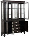 Marston Buffet with Hutch in Dark Cherry 2615DC-50-55 - U&U Home Budget Furniture (Carteret, NJ)