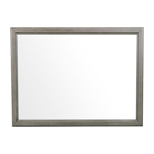 Cotterill Mirror in Gray 1730GY-6 - U&U Home Budget Furniture (Carteret, NJ)