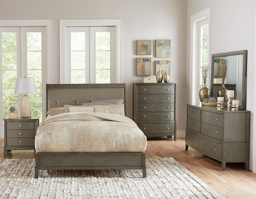Cotterill Mirror in Gray 1730GY-6 - U&U Home Budget Furniture (Carteret, NJ)