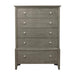 Cotterill 5 Drawer Chest in Gray 1730GY-9 - U&U Home Budget Furniture (Carteret, NJ)
