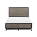 Raku Queen Storage Platform Bed in Gray 1711-1 - U&U Home Budget Furniture (Carteret, NJ)