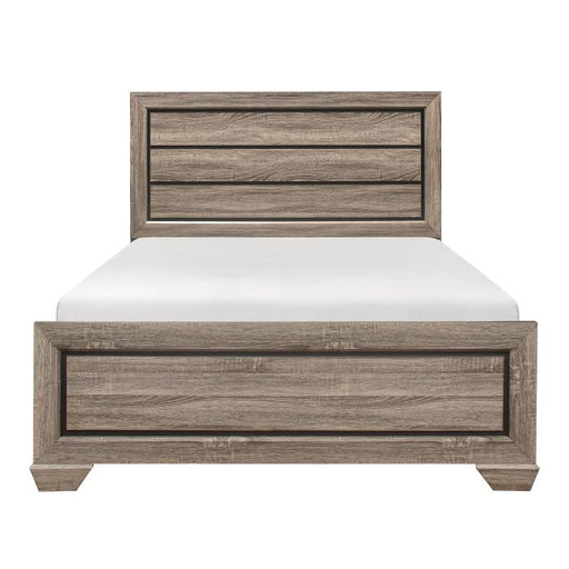 Beechnut Full Bed in Natural - U&U Home Budget Furniture (Carteret, NJ)