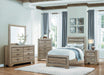 Beechnut Full Bed in Natural - U&U Home Budget Furniture (Carteret, NJ)