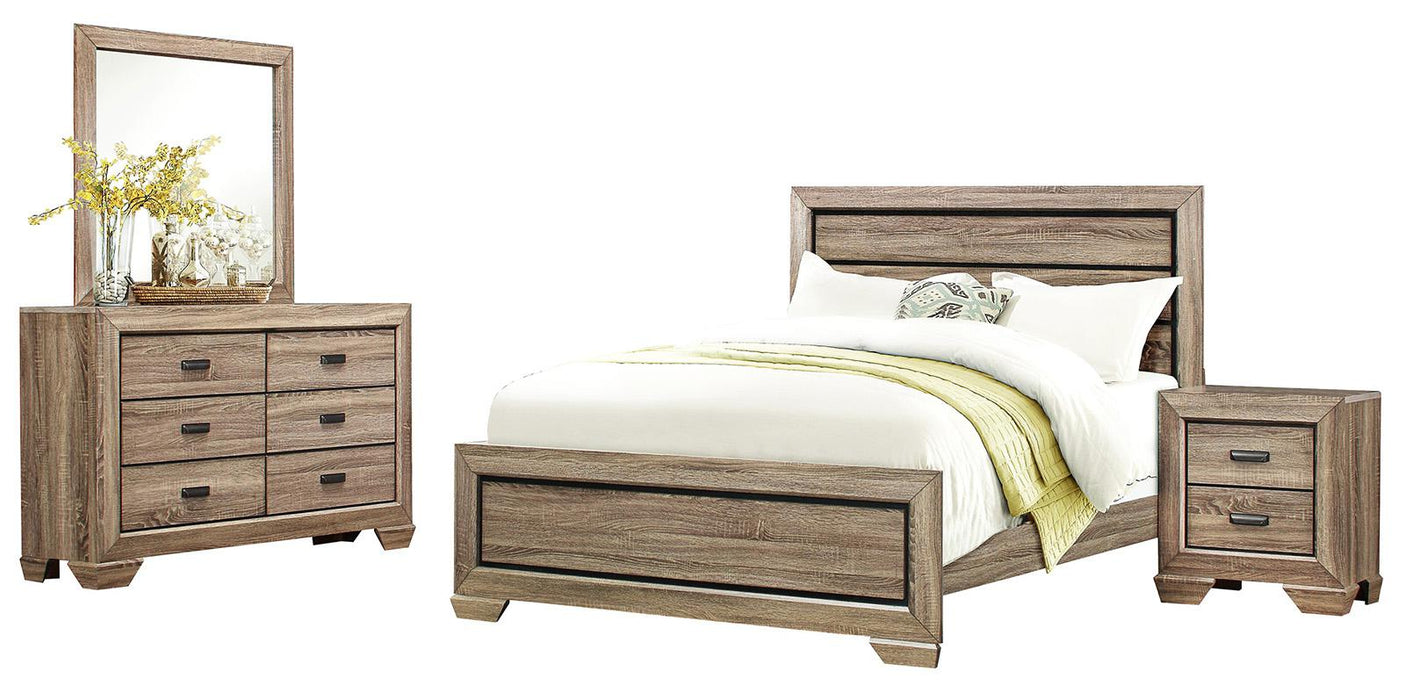 Beechnut 6 Drawer Dresser in Natural 1904-5 - U&U Home Budget Furniture (Carteret, NJ)