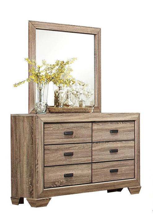 Beechnut Mirror in Natural 1904-6 - U&U Home Budget Furniture (Carteret, NJ)