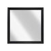 Mayville Mirror in Black 2147BK-6 - U&U Home Budget Furniture (Carteret, NJ)