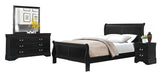 Mayville Mirror in Black 2147BK-6 - U&U Home Budget Furniture (Carteret, NJ)