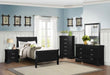 Mayville Mirror in Black 2147BK-6 - U&U Home Budget Furniture (Carteret, NJ)