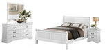 Mayville Mirror in White 2147W-6 - U&U Home Budget Furniture (Carteret, NJ)