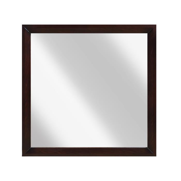 Edina Mirror in Espresso-Hinted Cherry 2145-6 - U&U Home Budget Furniture (Carteret, NJ)