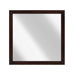 Edina Mirror in Espresso-Hinted Cherry 2145-6 - U&U Home Budget Furniture (Carteret, NJ)