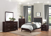 Edina Mirror in Espresso-Hinted Cherry 2145-6 - U&U Home Budget Furniture (Carteret, NJ)