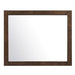 Erwan Mirror in Dark Walnut 1961-6 - U&U Home Budget Furniture (Carteret, NJ)