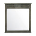 Garcia Mirror in Gray 2046-6 - U&U Home Budget Furniture (Carteret, NJ)