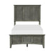 Garcia Twin Panel Bed in Gray - U&U Home Budget Furniture (Carteret, NJ)