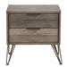 Urbanite Nightstand in Tri-tone Gray 1604-4 - U&U Home Budget Furniture (Carteret, NJ)