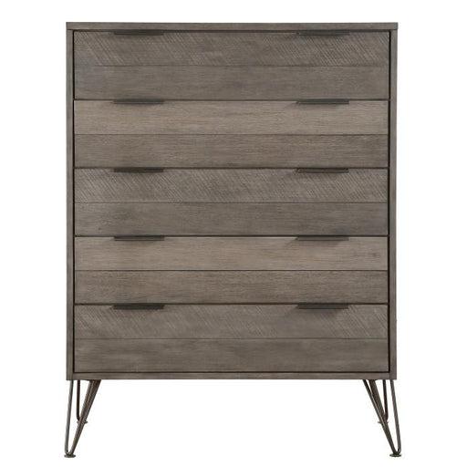 Urbanite Chest in Tri-tone Gray 1604-9 - U&U Home Budget Furniture (Carteret, NJ)