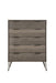 Urbanite Chest in Tri-tone Gray 1604-9 - U&U Home Budget Furniture (Carteret, NJ)