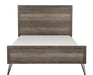Urbanite Queen Panel Bed in Tri-tone Gray 1604-1* - U&U Home Budget Furniture (Carteret, NJ)