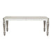 Orsina Dining Table in Silver 5477N-96 - U&U Home Budget Furniture (Carteret, NJ)