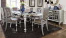 Orsina Dining Table in Silver 5477N-96 - U&U Home Budget Furniture (Carteret, NJ)