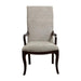 Savion Arm Chair in Espresso (Set of 2) - U&U Home Budget Furniture (Carteret, NJ)