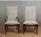 Savion Arm Chair in Espresso (Set of 2) - U&U Home Budget Furniture (Carteret, NJ)