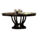 Savion Round/Oval Dining Table in Espresso 5494-76* - U&U Home Budget Furniture (Carteret, NJ)