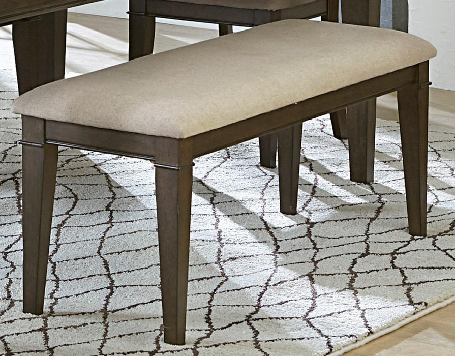 Makah Bench in Dark Brown 5496-13 - U&U Home Budget Furniture (Carteret, NJ)