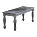 Fulbright 48"Bench in Gray 5520-13 - U&U Home Budget Furniture (Carteret, NJ)