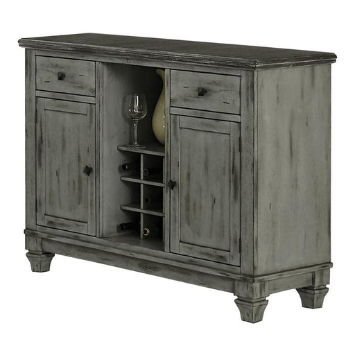 Fulbright Server in Gray 5520-40 - U&U Home Budget Furniture (Carteret, NJ)
