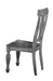 Fulbright Side Chair in Gray (Set of 2) - U&U Home Budget Furniture (Carteret, NJ)