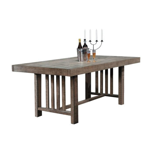 Codie Dining Table in Light Brown 5544-72 - U&U Home Budget Furniture (Carteret, NJ)