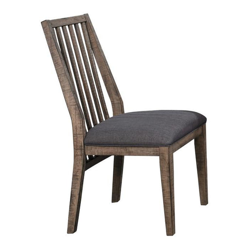 Codie Side Chair in Light Brown (Set of 2) - U&U Home Budget Furniture (Carteret, NJ)