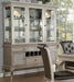 Crawford Buffet and Hutch in Silver 5546-50* - U&U Home Budget Furniture (Carteret, NJ)